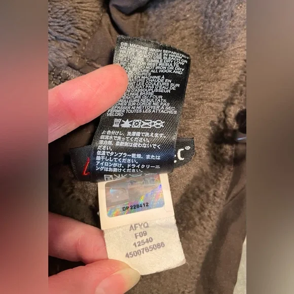 The North Face Jacket Adult Brown Denali Fleece Women’s Size Medium - Picture 10 of 11